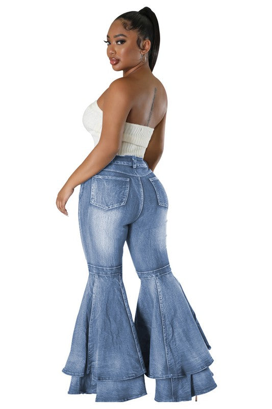 SEXY FASHION STYLE DENIM PANTS